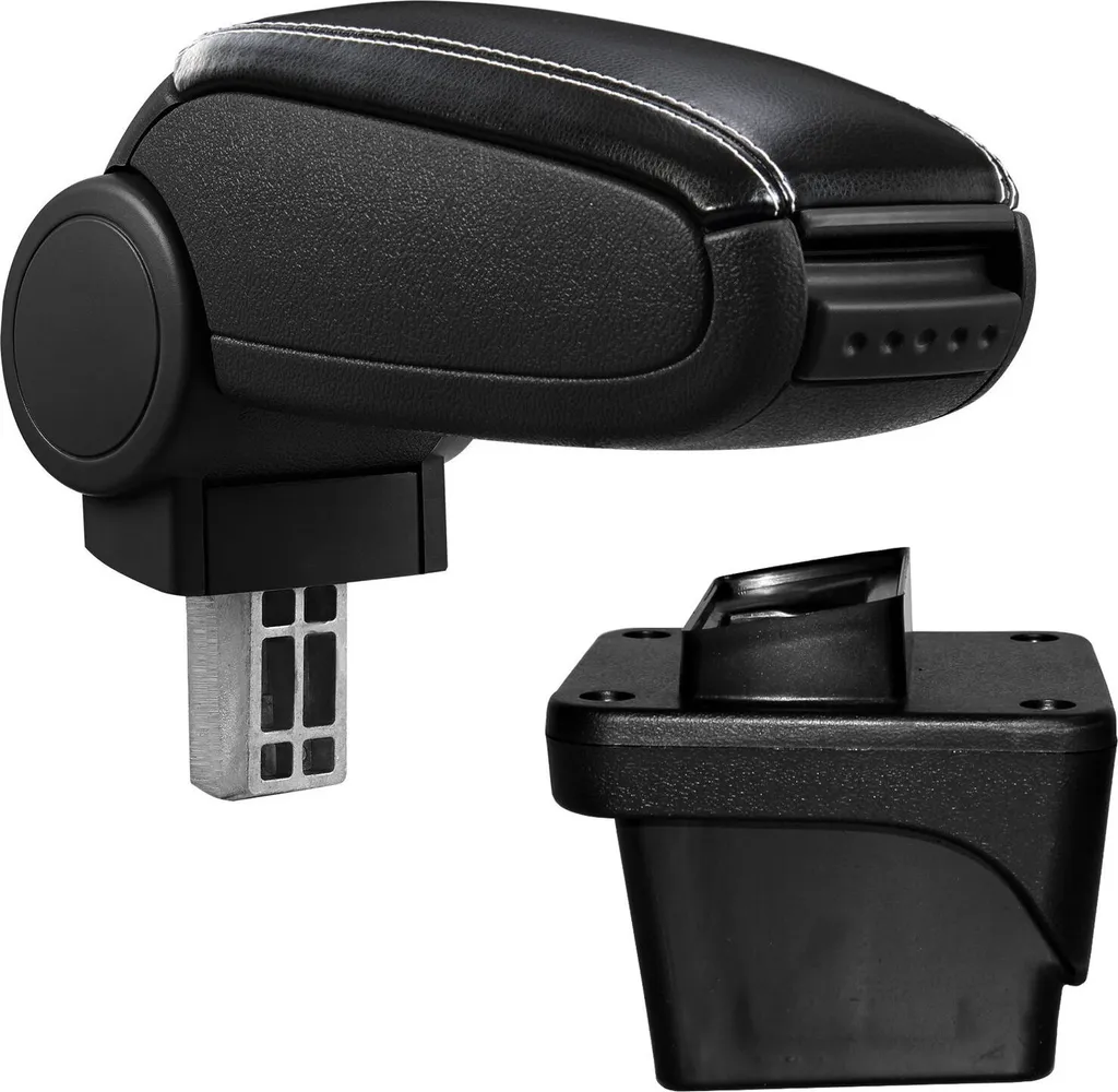 Occasione! Bracciolo VW Polo VI AW1 2017+ Pelle Cuciture Bianche