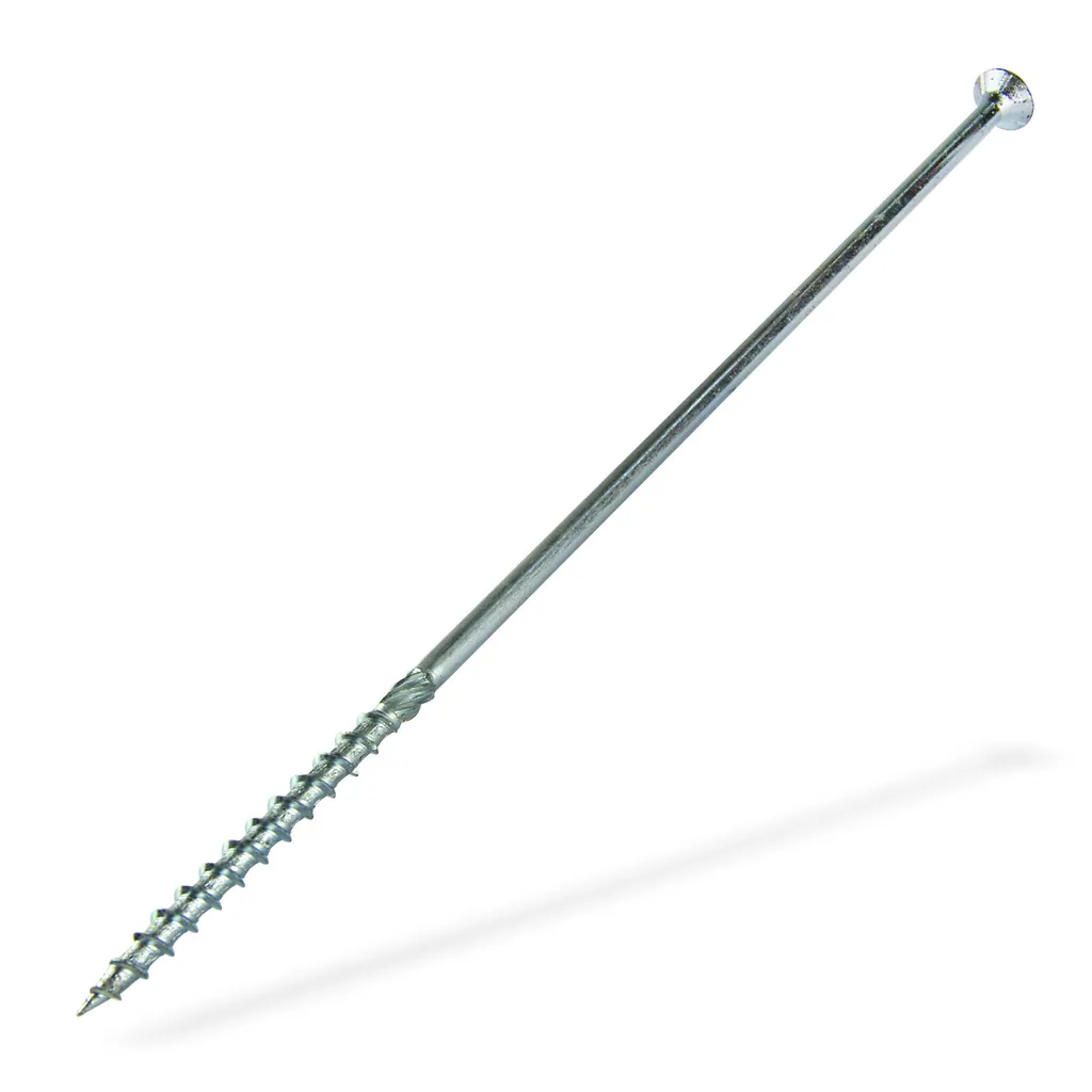 Vis 8x300 DEMA tête fraisée TX40 pour fixer sans éclater le bois dur