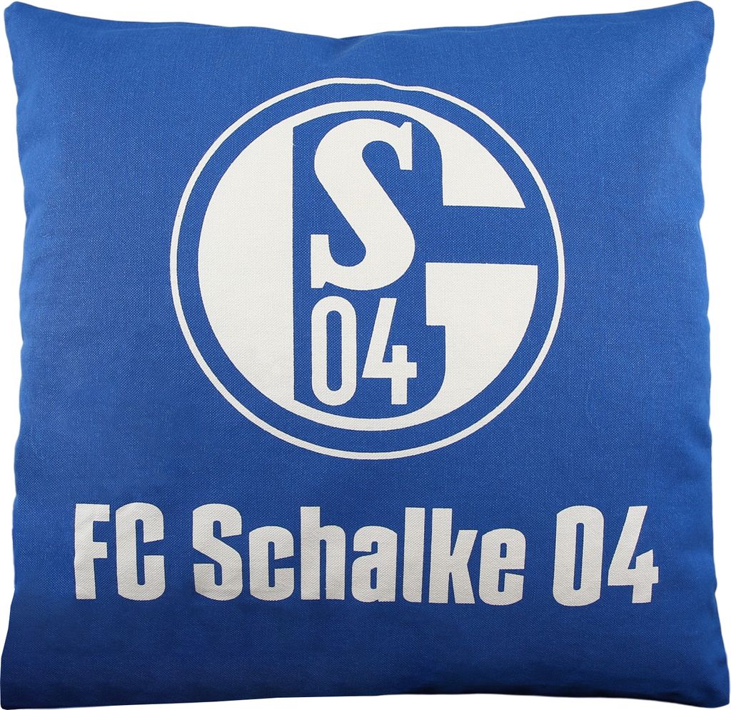 FC Schalke 04 Kissen Signet 38x38cm