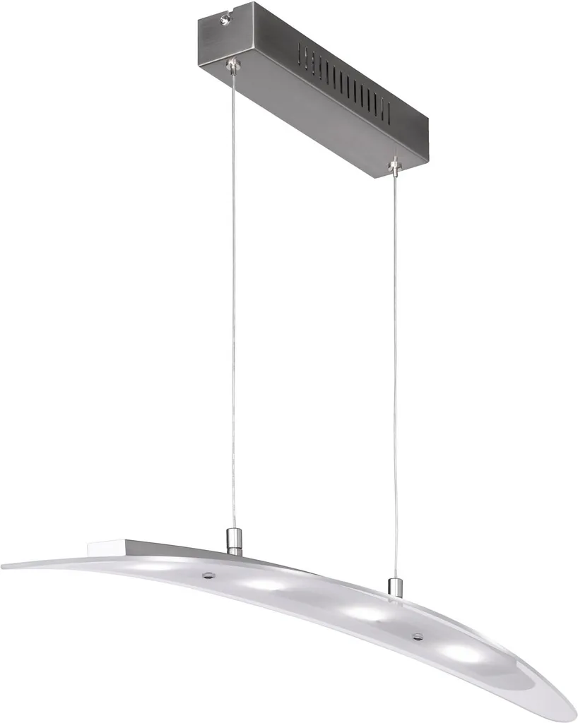 Lampe à suspendre à LED 4-flg pour salle à manger design noir métal