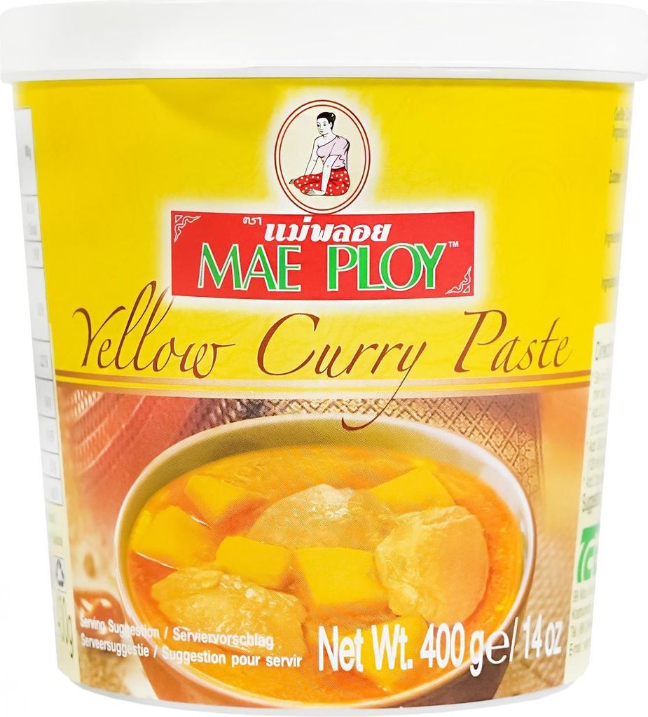 Mae Ploy Gelbe Currypaste 400g Produktbild 