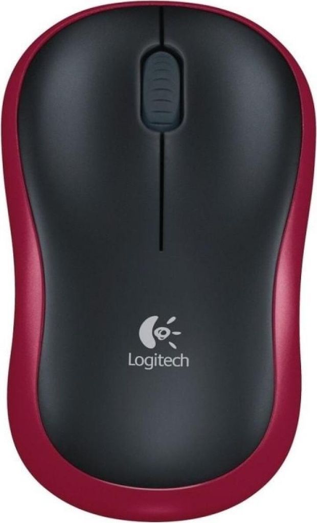 Logitech M185, Beidhändig, Optisch, RF Wireless, 1000 DPI, Produktbild 