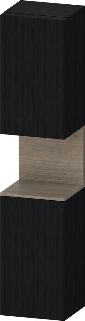 Duravit Qatego Hochschrank, Türanschlag links, 400x360x1760mm, Nische Eiche Terra, QA1346L35160010