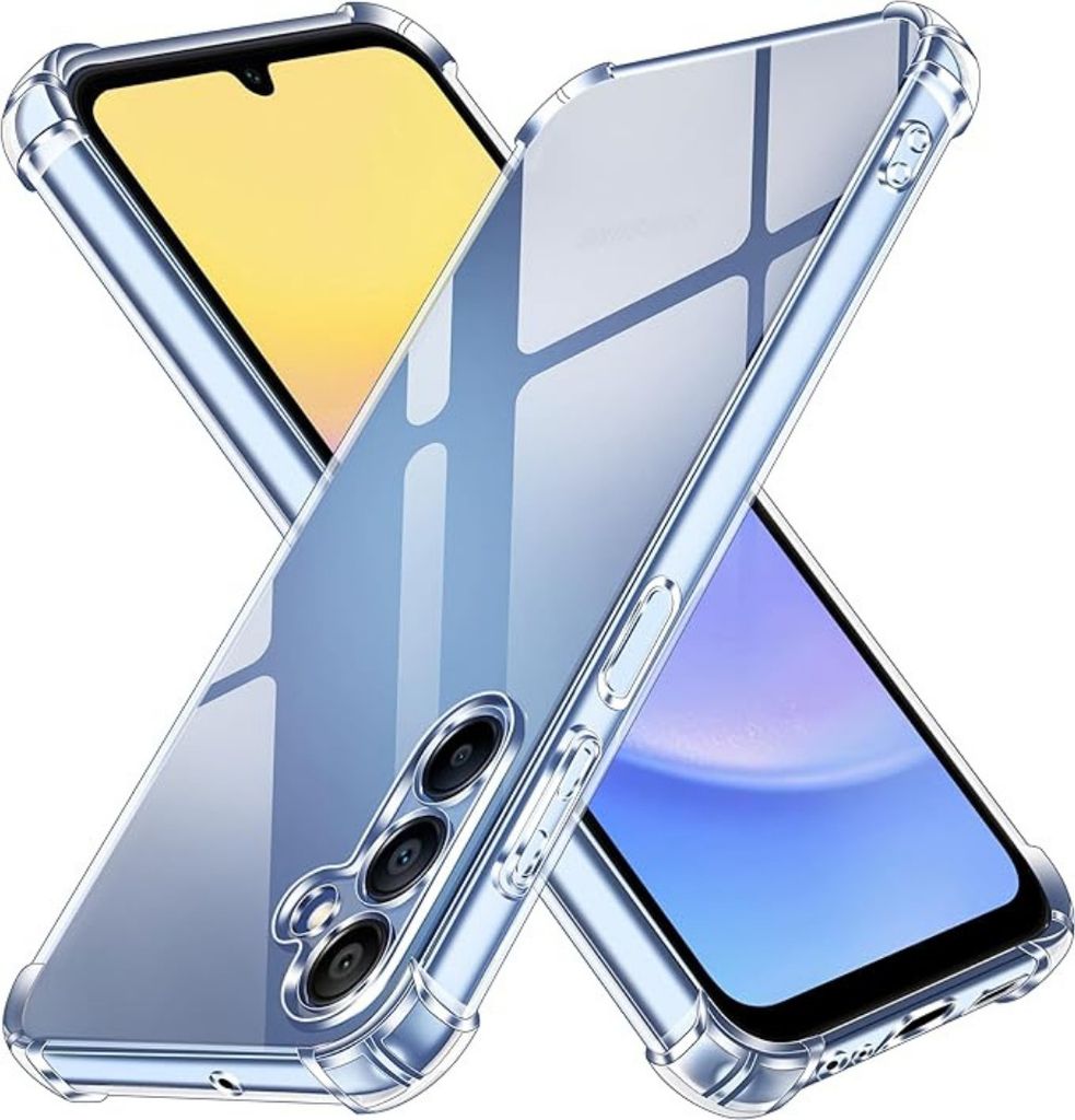Silikon Hülle für Samsung Galaxy A15 5G (Transparent)