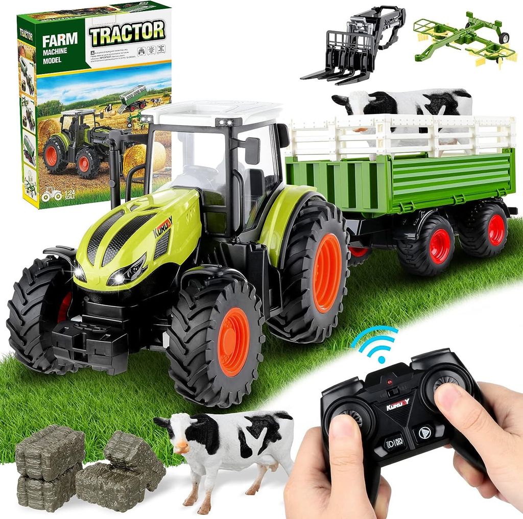 Ferngesteuerter Traktor Spielzeug, 3 in 1 RC Traktor für Produktbild 