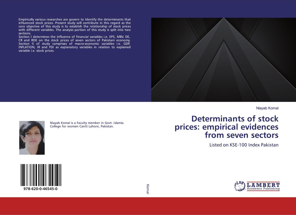 Determinants of stock prices: empirical evidences from seven sectors