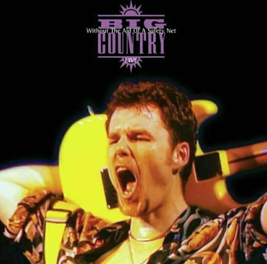 Album Live Big Country Vinyle Sans l'aide d'un filet de sécurité Rare