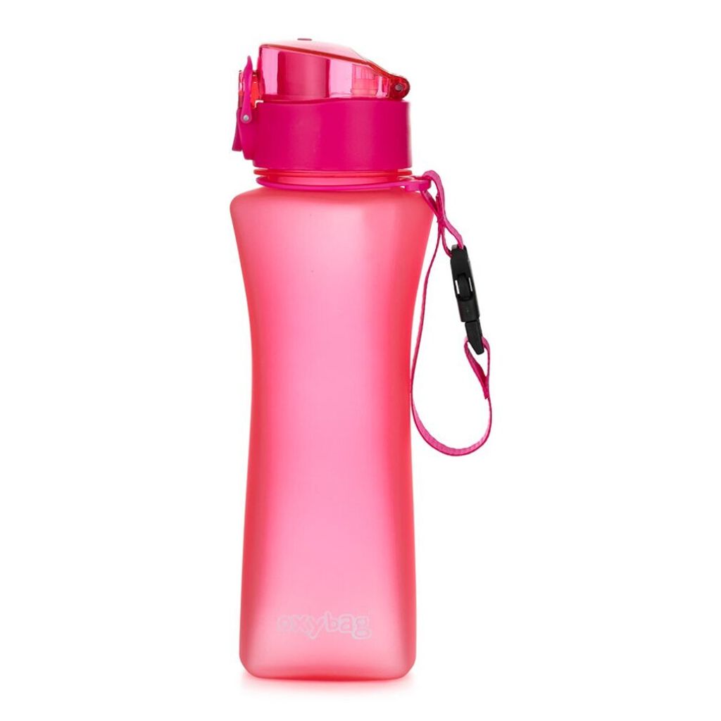 OXYBAG Trinkflasche Tritan rosa - gefrostet 550ml