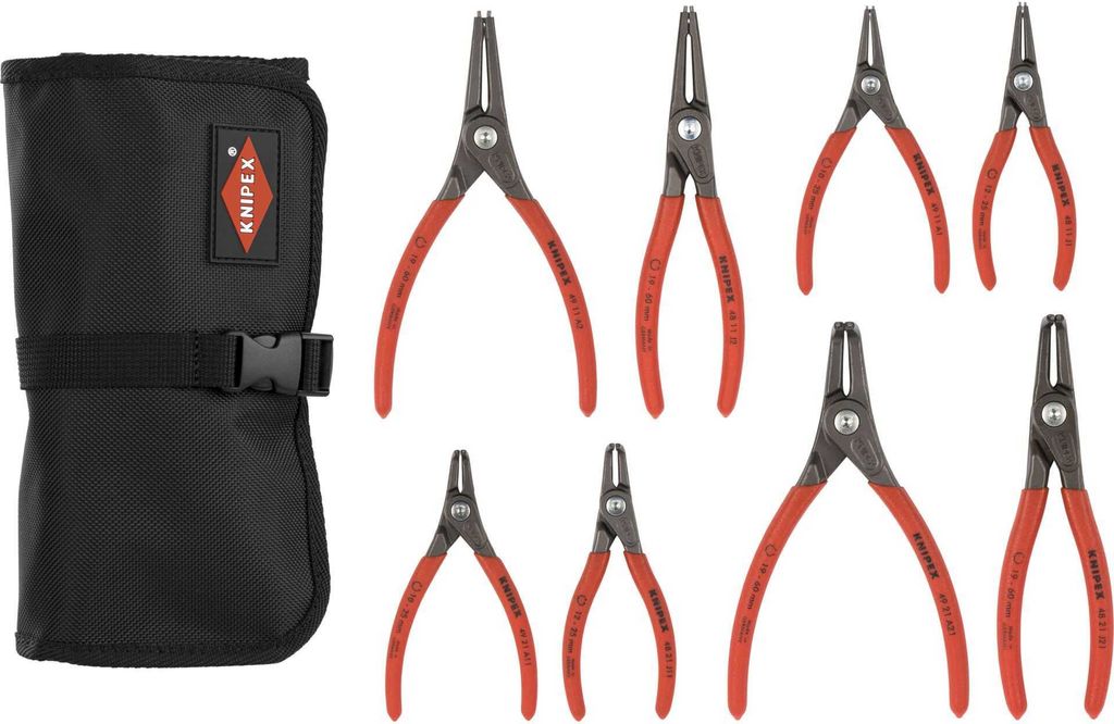 Trousse à outils KNIPEX équipée 8 pièces Image du produit 