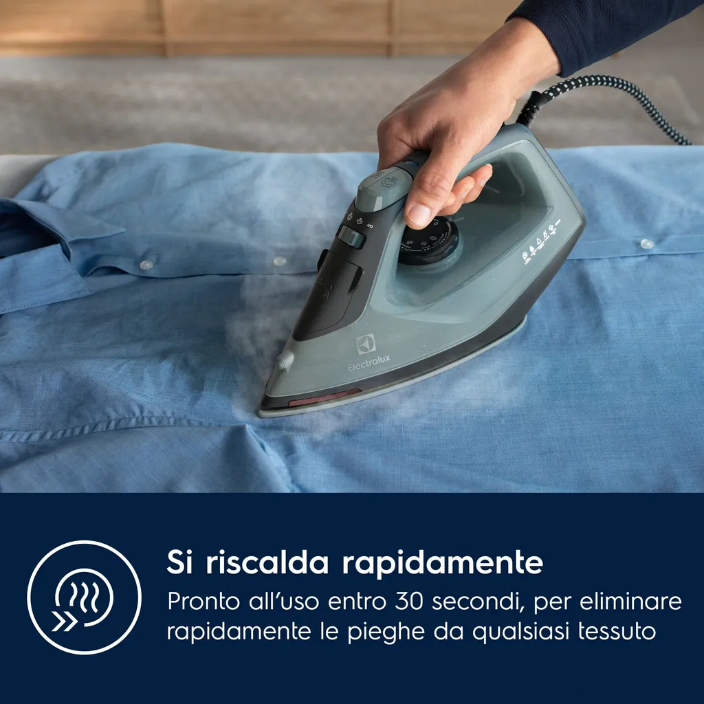 Electrolux E5SI2-6OG Fer à Repasser Idéal pour Chemises et Textiles - 6