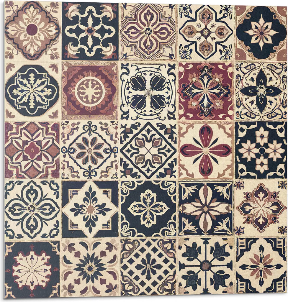 20 Piastrelle Adesive 20x20 PVC Mosaico - Rivestimento Parete Vinile