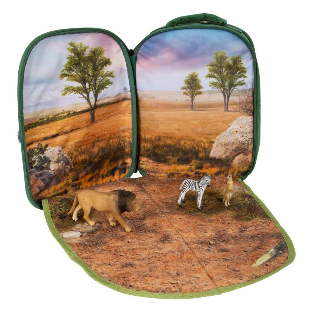 MOJO Animal Planet Zebra Fohlen - Realistische Tierfigur, Mehrfarbig
