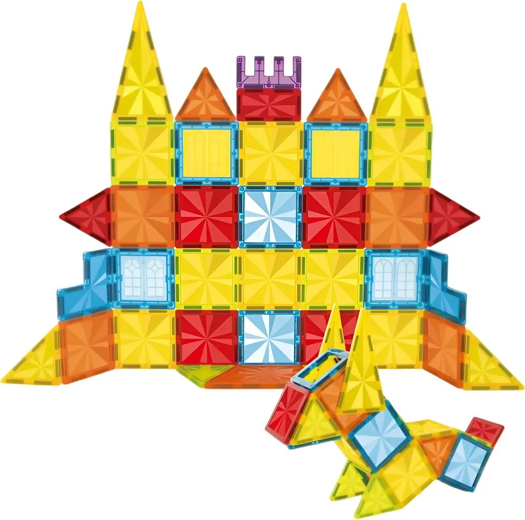 Kit Magnétique Imagine S : Jeu Créatif Montessori de 45 Pièces Enfant