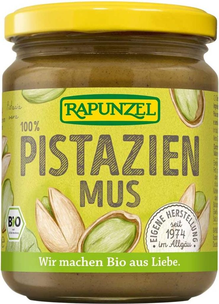 Rapunzel Pistazienmus 250 g, 250 g, Behälter, Braun, Produktbild 