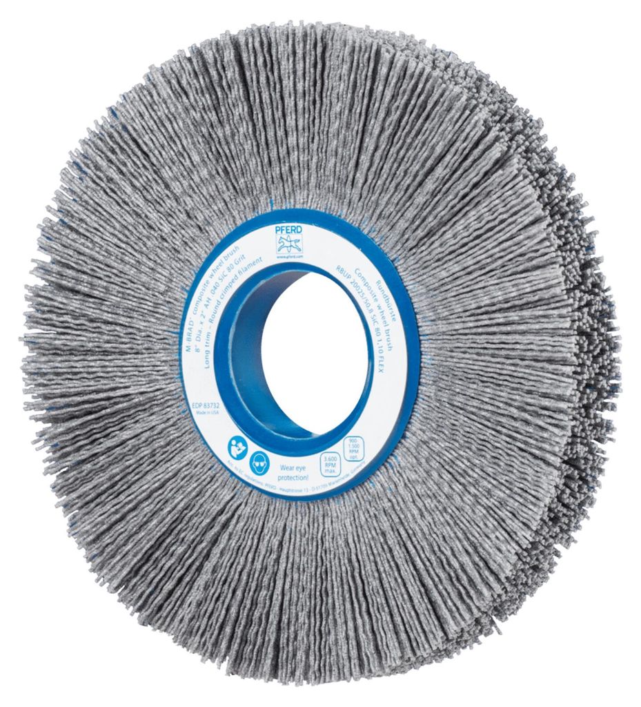 PFERD 79183732, Schleifbürste, Universal, Siliciumcarbid, 3600 RPM, Rund, 5,08 cm