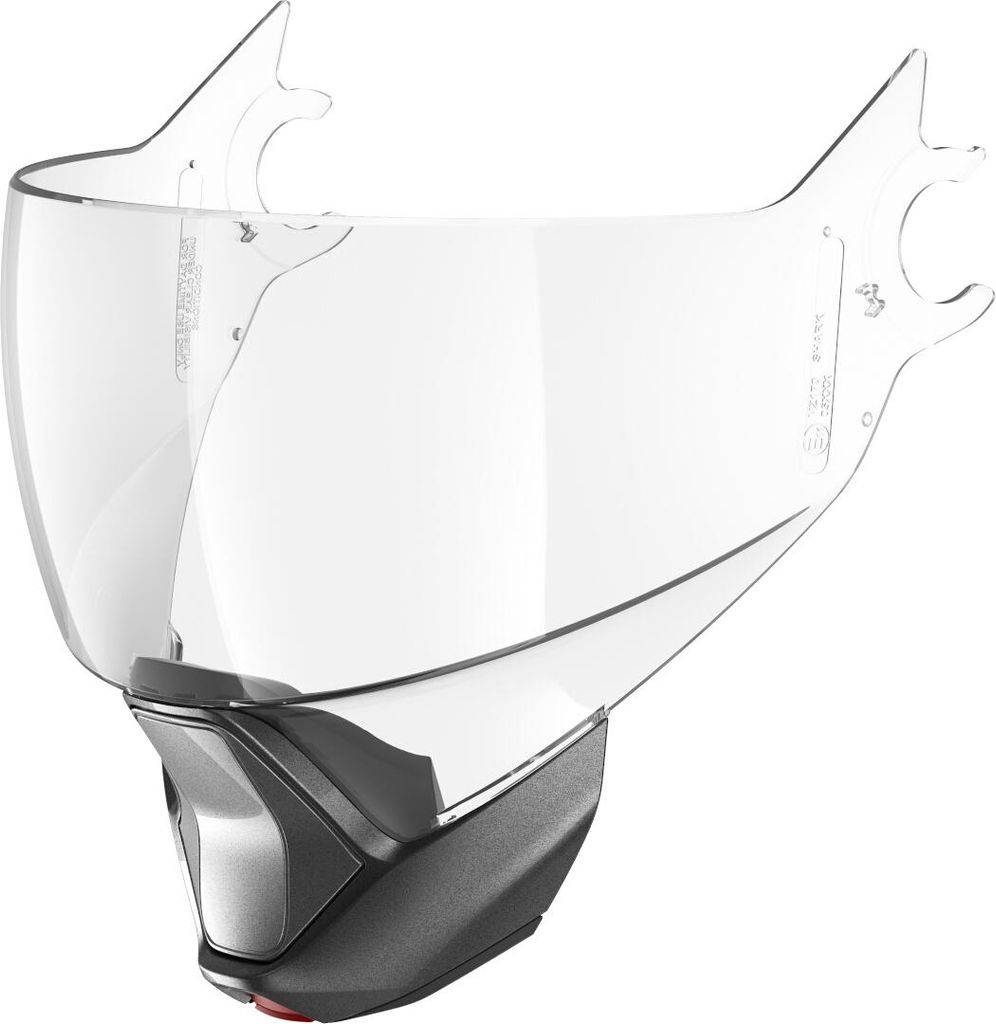 Shark Evojet Visier Windabweiser Set, klar/anthrazit, Einheitsgröße