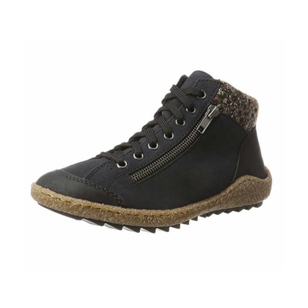Rieker Komfort Schnürschuhe Damen 333635383531 Blau 36 EU
