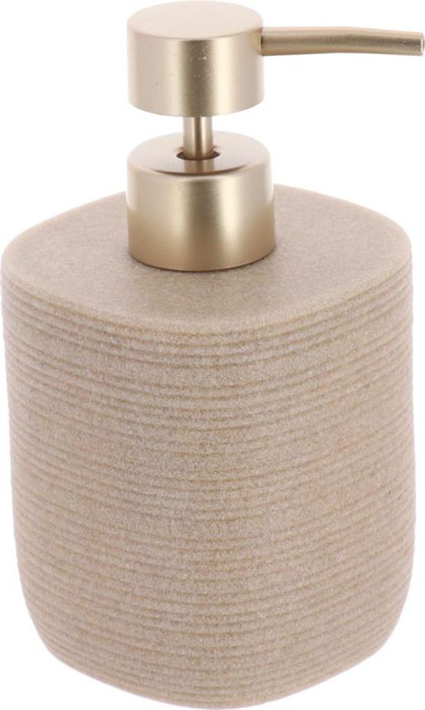 TENDANCE | Seifenspender - 400 ml - Beige - Modernes Badzubehör - Stilvoll und Funktional