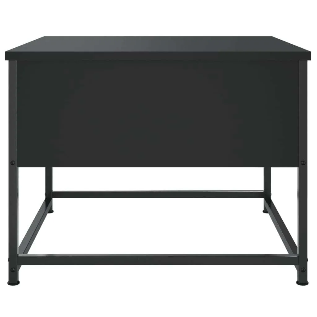 Tavolino Nero 51x51x40 cm Design Moderno - Mobili Legno Composito 5094884 - 7