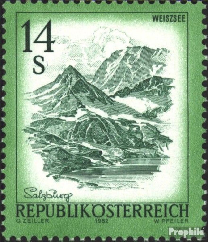 Briefmarken Österreich 1982 Mi 1696 (kompl.Ausg.) postfrisch Freimarken