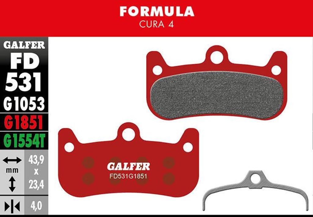 Galfer Bike Advanced Disc Pads für Formel