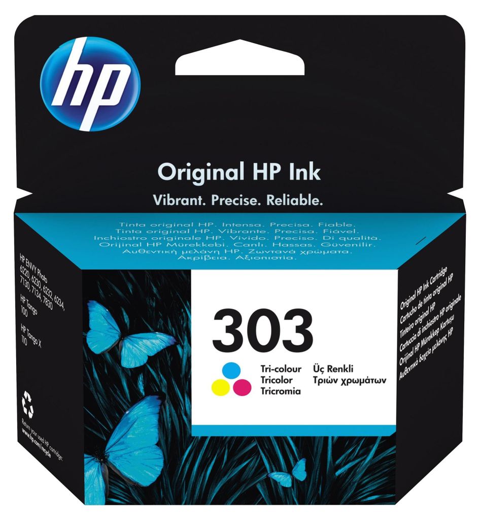 HP 303      Dreifarbig          Tintenpatrone 4ml Immagine del prodotto 