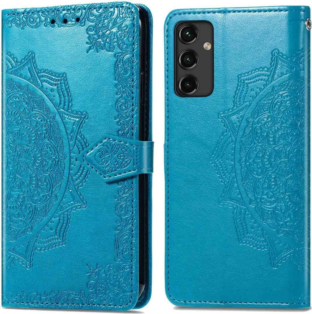 imoshion Mandala Klapphülle Samsung Galaxy A14 (5G/4G) - Türkis