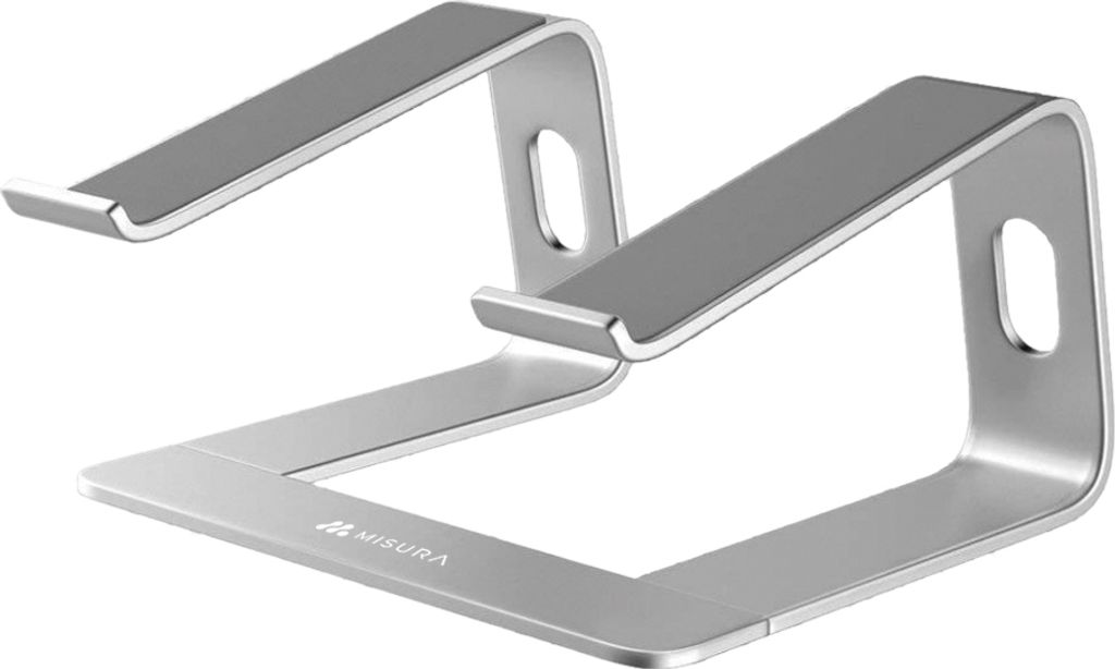 MISURA ME08, Notebook-Ständer, Grau, 25,4 cm (10 Zoll), 39,6 cm (15.6 Zoll), Aluminium, Silikon, 225 mm
