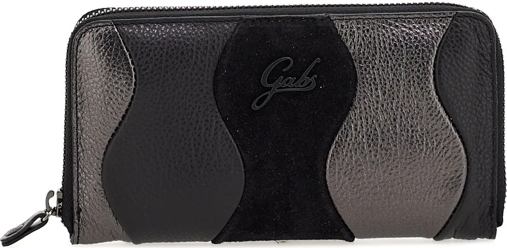 Gabs GMONEY17 Momu Scultura Nero: Portafoglio Viaggio Pelle Donna