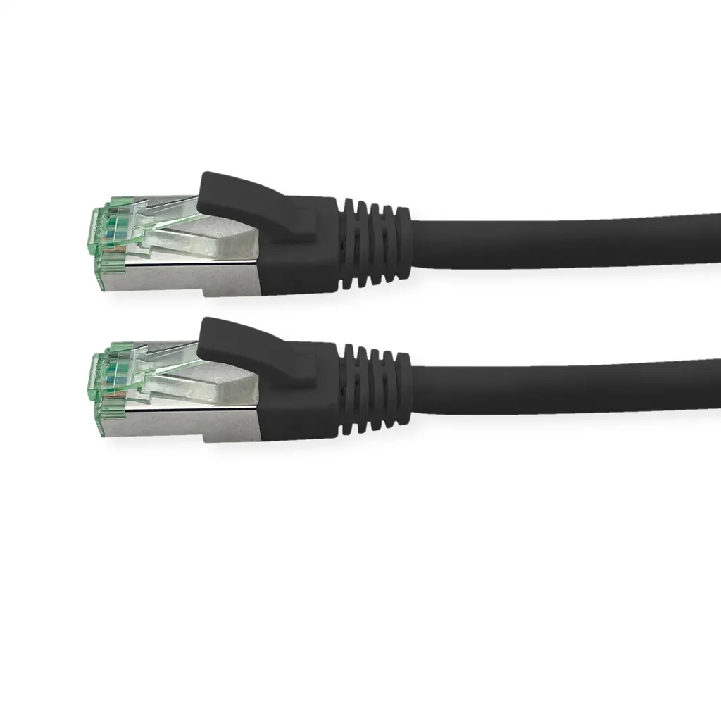 Cavo Rete Cat6A 7m ROLINE RM S/FTP | Performance 10G e Guaina TPE Nera - 4