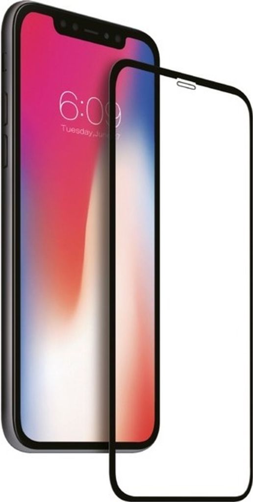 nevox NEVOGLASS 3D, Apple, iPhone 14 Pro Max, Kratzresistent, Splitterfrei, Schwarz, Transparent, 1 Stück(e)