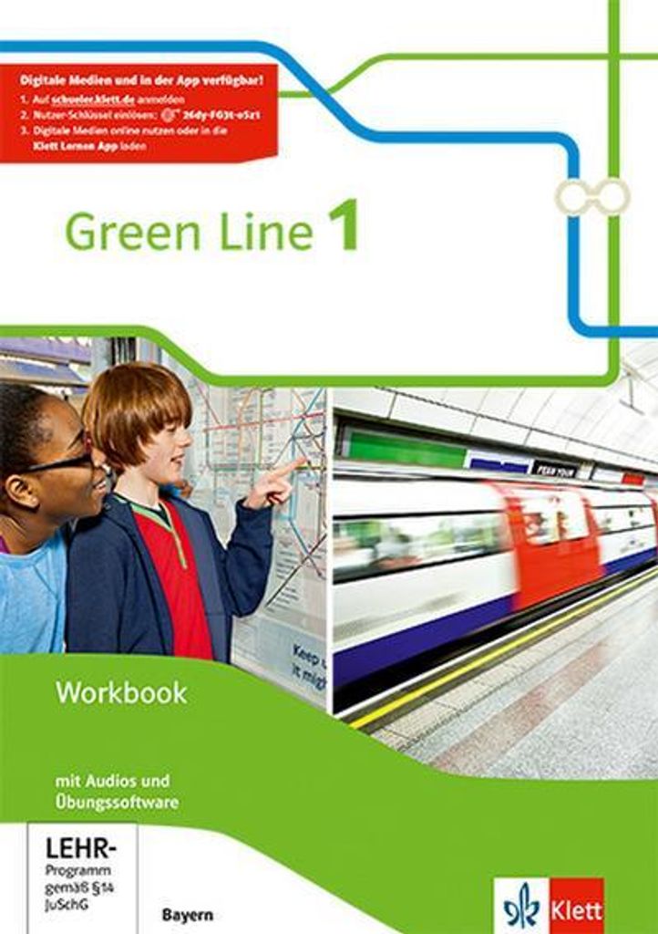 Green Line 1. Workbook mit 2 Audios und Übungssoftware. Immagine del prodotto 