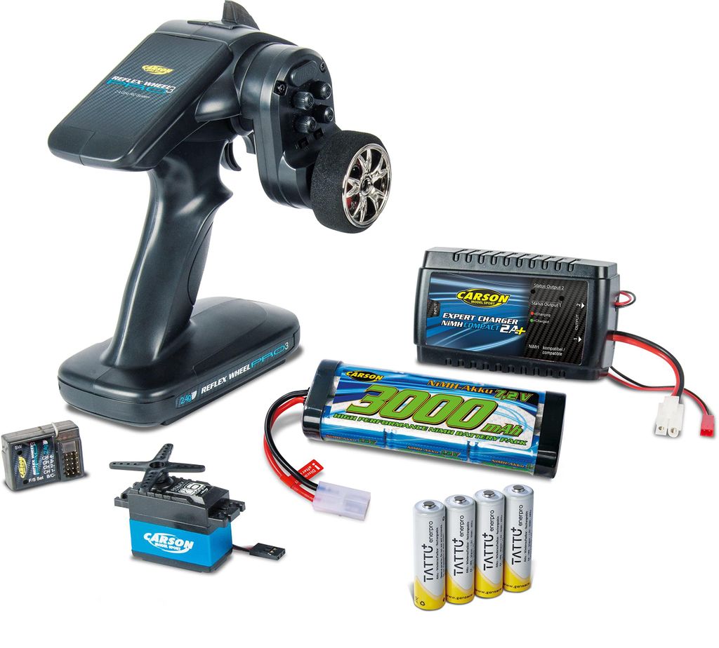 Carson Fernsteuerung RC-Reflex Pro 3 Elektro Set Produktbild 