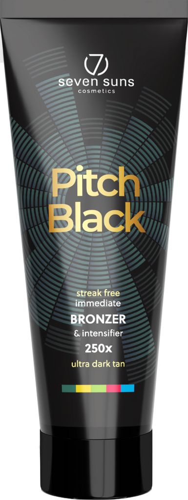 7Suns Pitch Black Ultra Dark Bronzer 250 ml Image du produit 