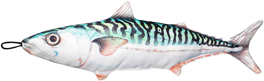 Fladen Stofftier Makrele Länge 40 cm Fischkissen Produktbild 