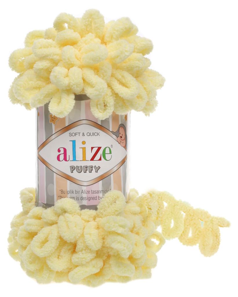 100g Strickgarn Alize Puffy, patentierte Neuheit, Produktbild 