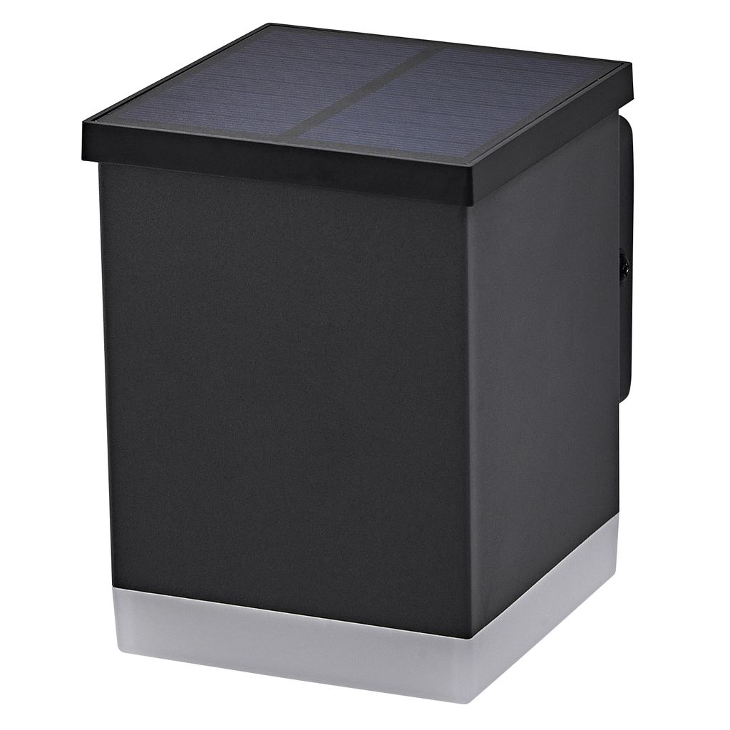 Endura Style Solar Wall Quadro Dark Gray