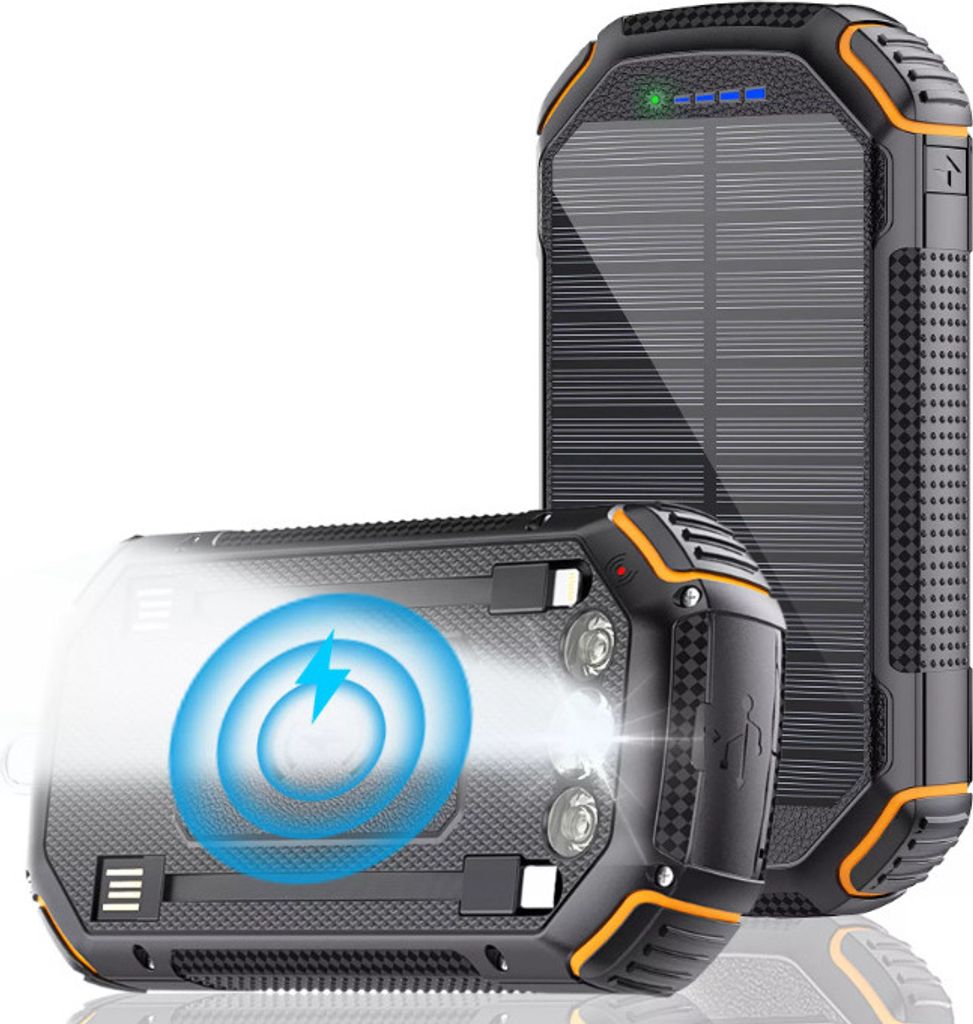 BOT Solární powerbanka SP3 1 panel 20000mAh černá Obrázek produktu 