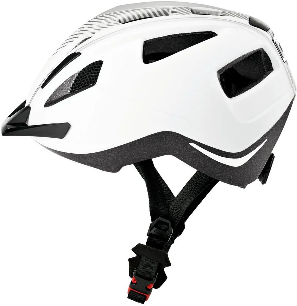 CRIVIT® Fahrradhelm, Helm weiß/grau, L/XL Produktbild 