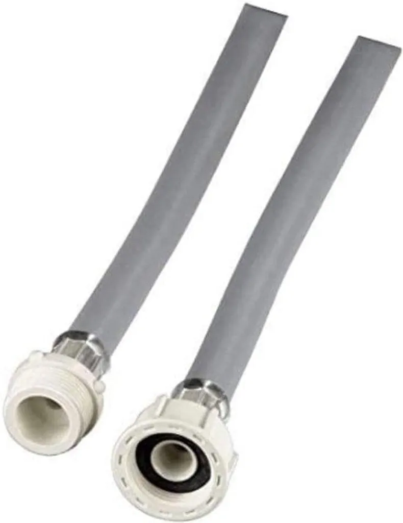 Raccord incendie robuste 2,5 m gris blanc pour flux d'eau froide