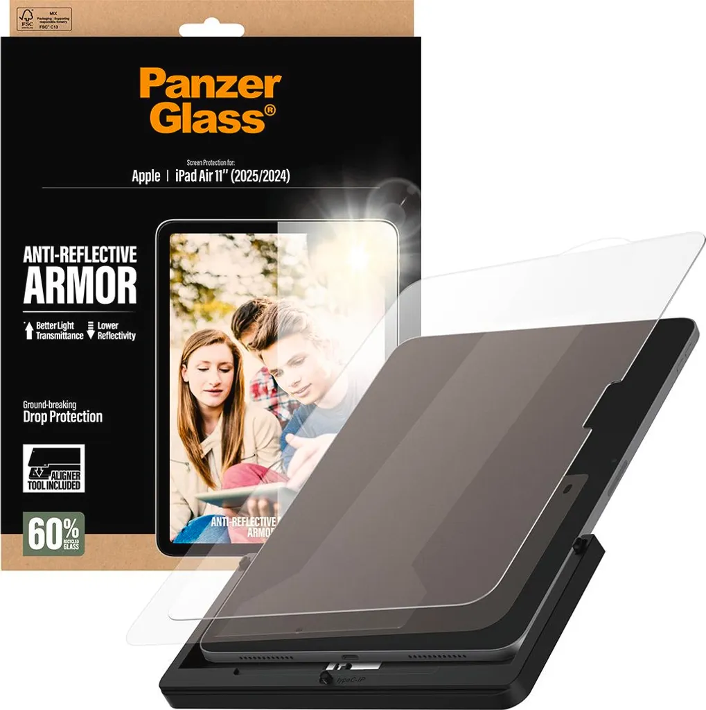 PanzerGlass Anti-Reflective Armor: Vetro Temperato iPhone & Samsung
