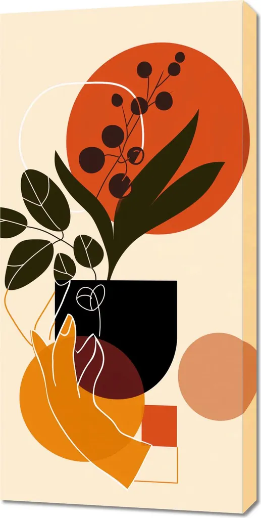 Quadro Panoramico 50x100 Natura - Arredo Parete Soggiorno Moderno