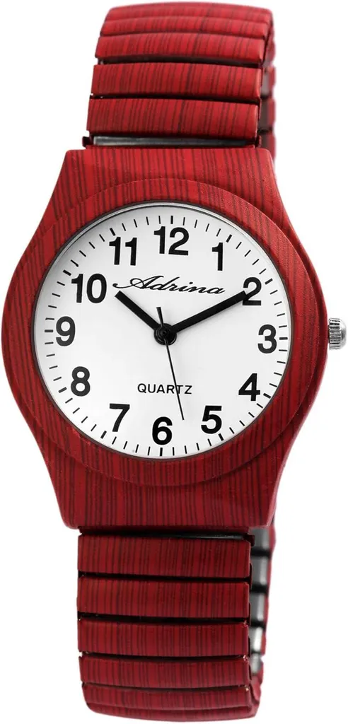 Elegante Orologio Donna Acciaio - Vetro Minerale e Movimento Quarzo