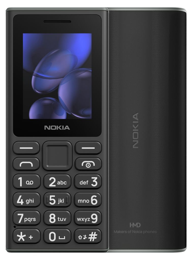 Nokia 105 2025 schwarz SP01Z07Z2076Y - Mobiltelefon Produktbild 