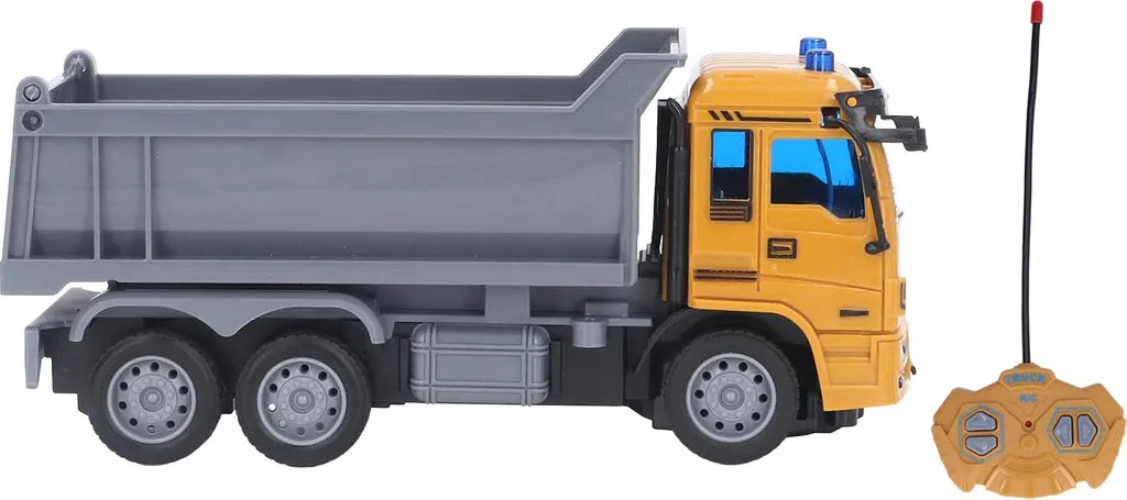 Jouet Camion Benne RC pour Apprendre à Piloter : Camion Chantier Sécurisé