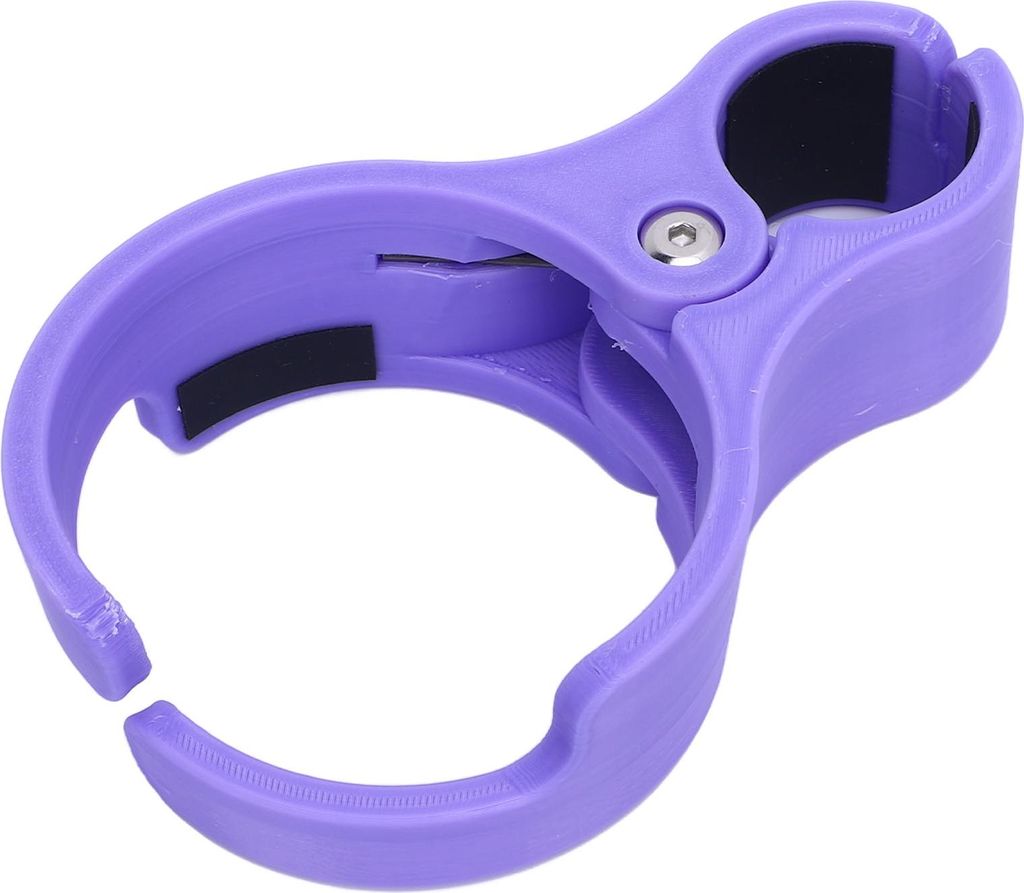 Fahrradwasserflaschenhalter zum Klappern des Tasse Leichtes Radfahren Accessoires Outdoor Purpur