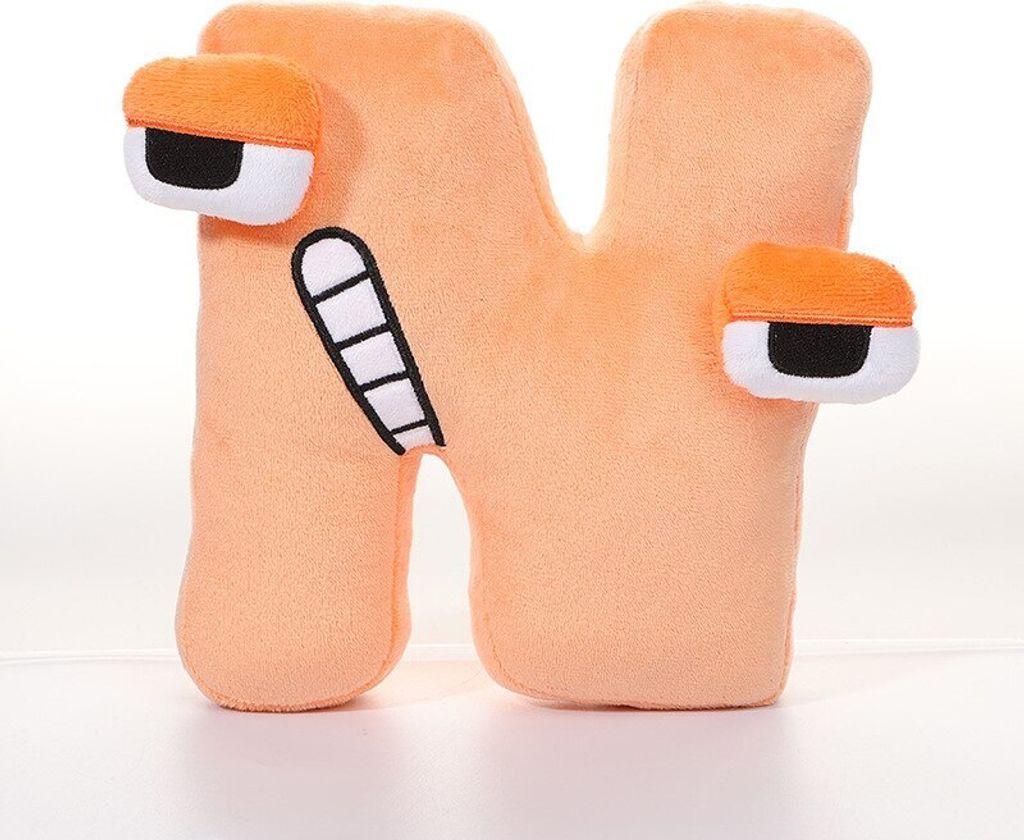 Alphabet Lore Plüschtier Charakter Puppe kawaii Plüschtier Spielzeug Kinder Weihnachtsgeschenk