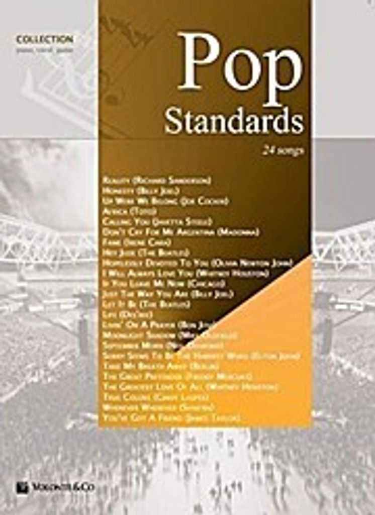 Pop Standards, für Klavier und Gesang