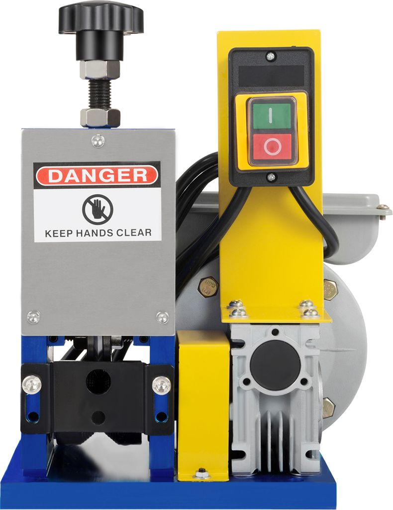 SucceBuy Automatische Abisoliermaschine für Kabel, 1,5 – 25 mm, elektrisch, tragbar, für Kupferrecycling, inkl. einer Klinge
