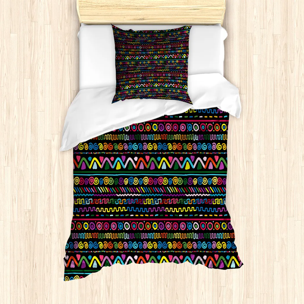 Copripiumino Artistico ABAKUHAUS Singolo 135x200 Multicolore Set